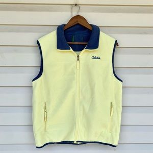 Cabela’s Yellow Vest Full Zip Sleeveless Jacket Large (R)
